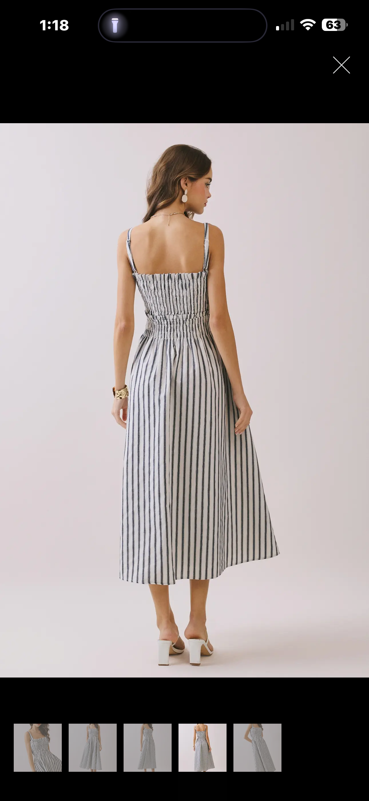 Shoreline Grace Midi Dress