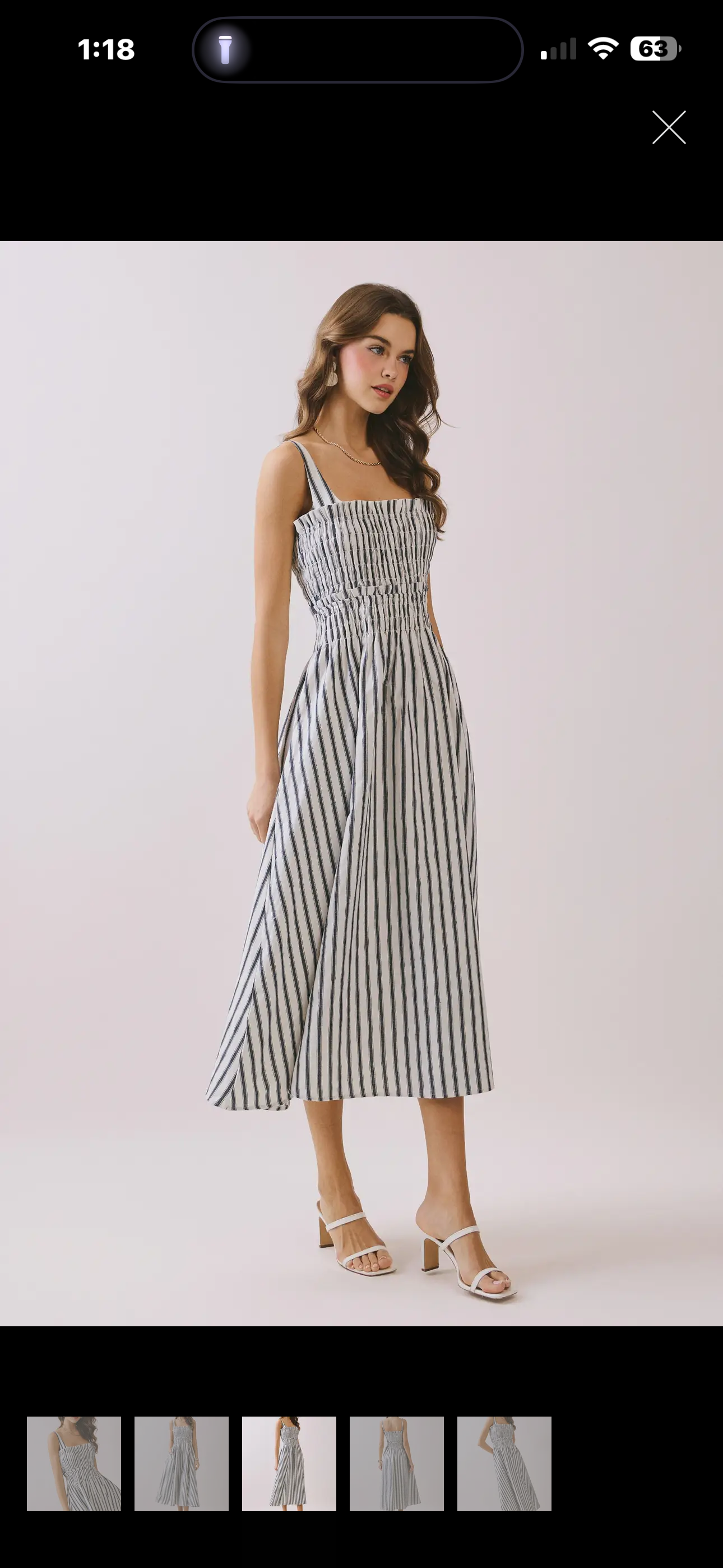 Shoreline Grace Midi Dress