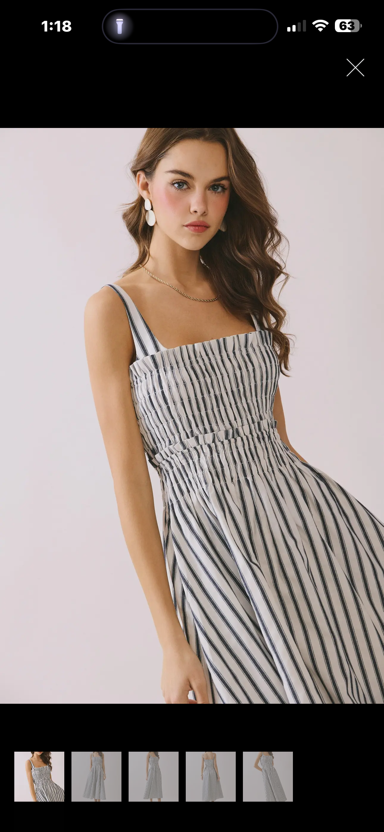 Shoreline Grace Midi Dress