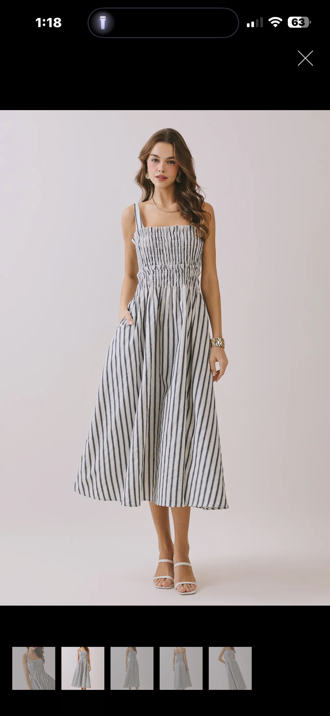 Shoreline Grace Midi Dress
