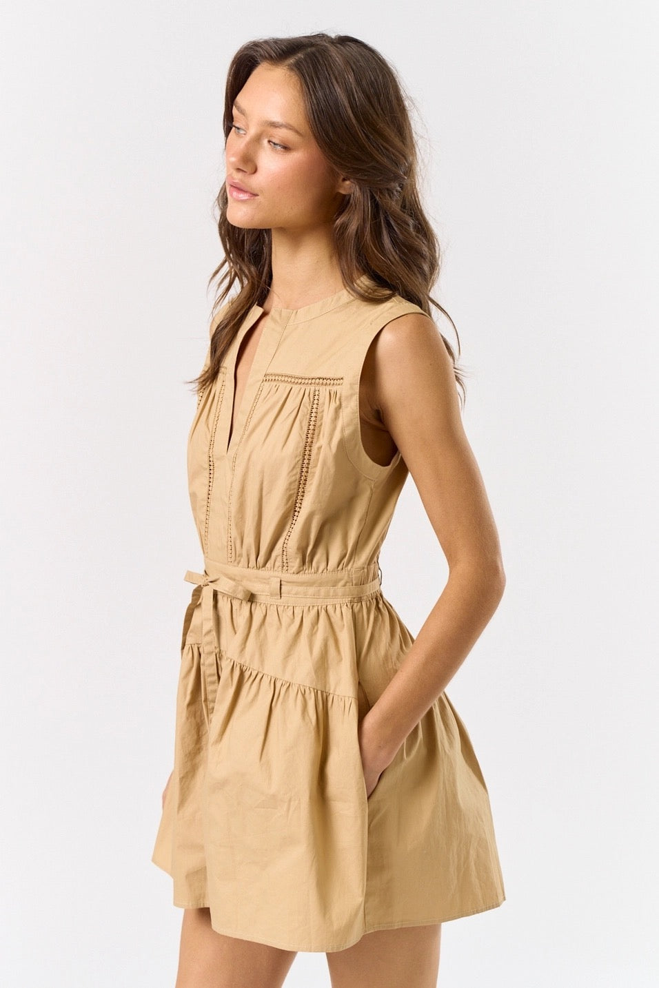 Golden Hour Tie-Waste Romper