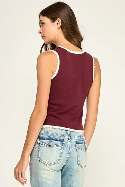 Merlot Moments Top