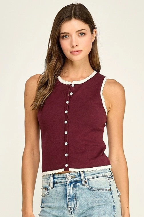 Merlot Moments Top