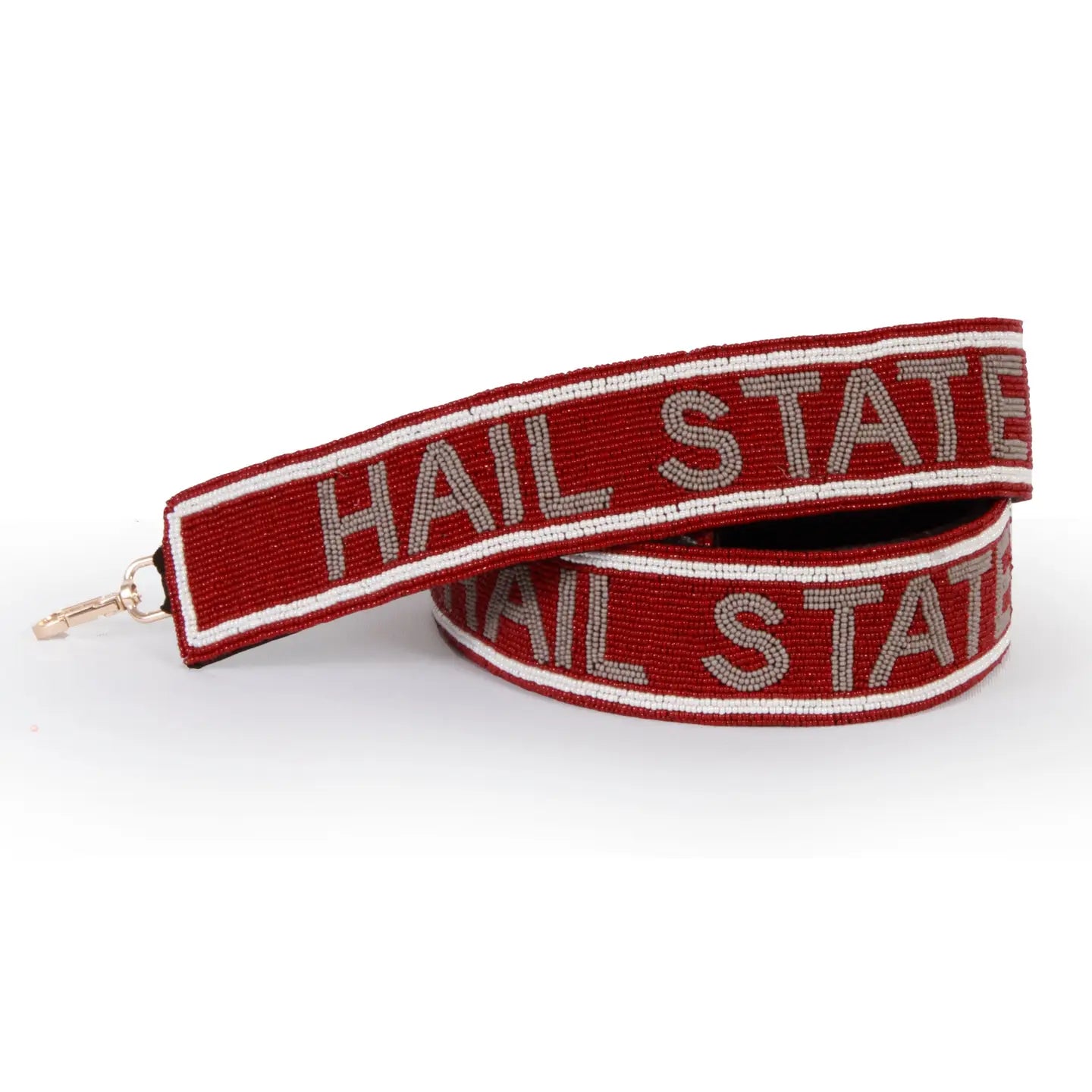 Mississippi State Hail State Beaded Purse Strap