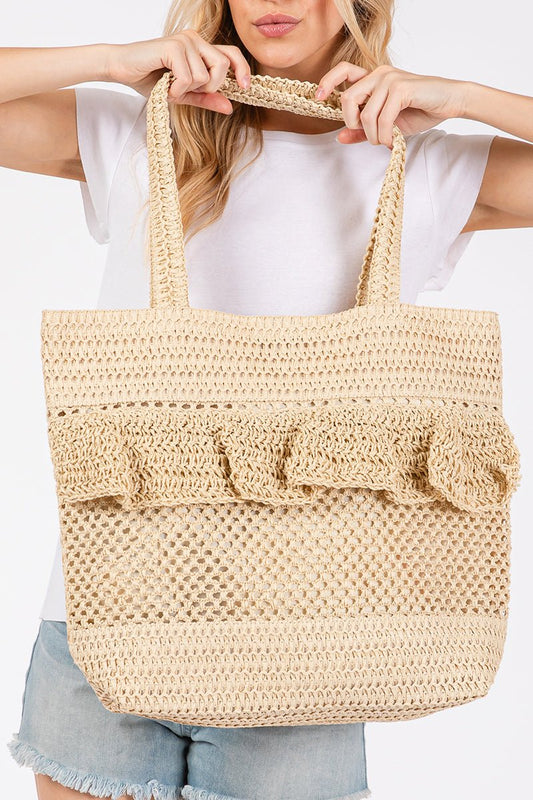 Sunny Ruffle Tote